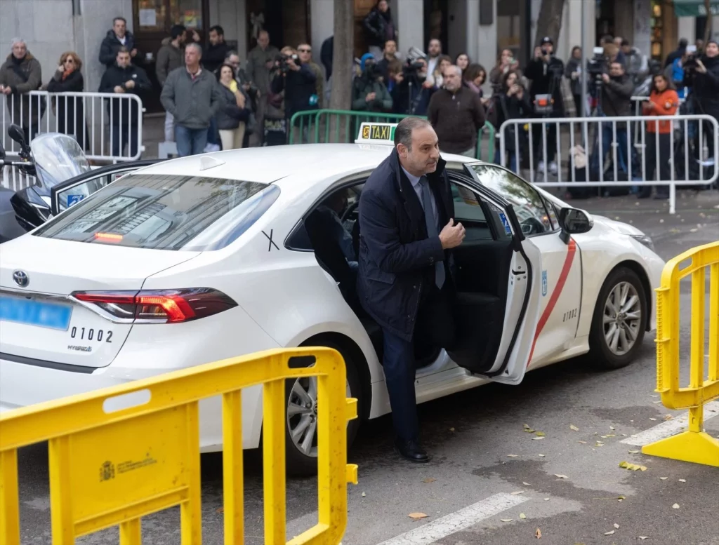 José Luis Ábalos, exministro de Transportes, a la llegada al Tribunal Supremo