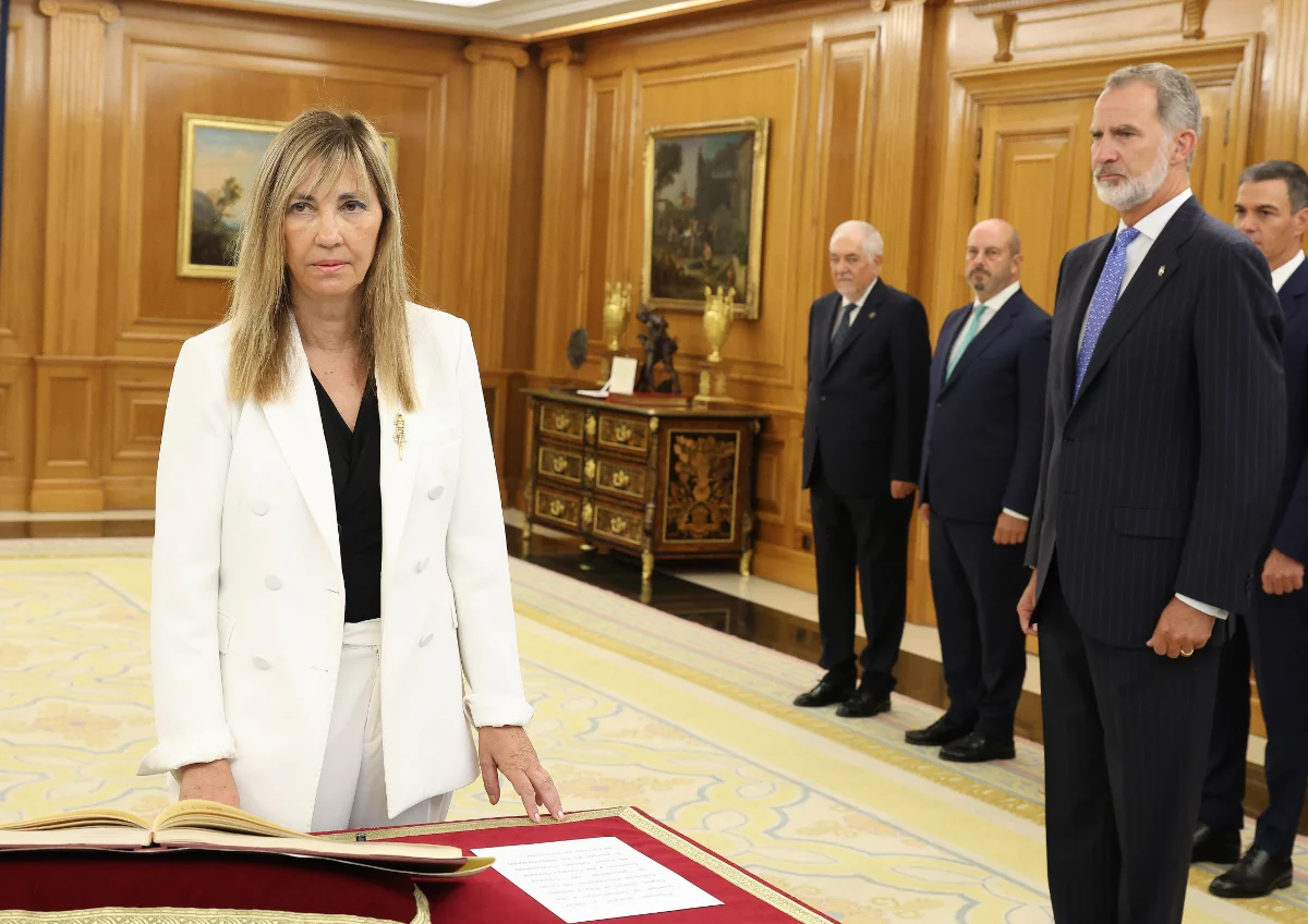 La-presidenta-del-Tribunal-Supremo-y-del-Consejo-General-del-Poder-Judicia-María-Isabel-Perelló-Doménech María Isabel Perelló Doménech, presidenta del Consejo General del Poder Judicial (CGPJ) y del Supremo