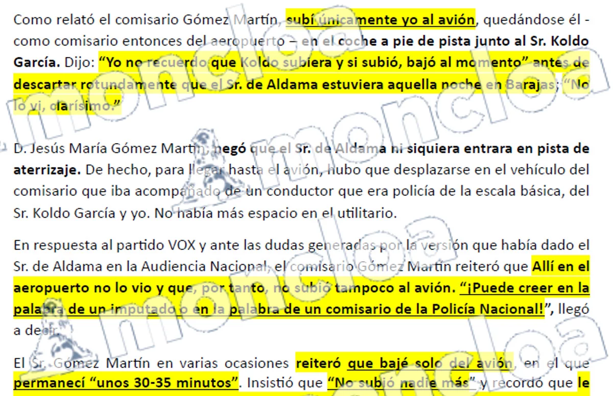 El informe de Ábalos niega la mayor sobre el viaje de Delcy Rodríguez