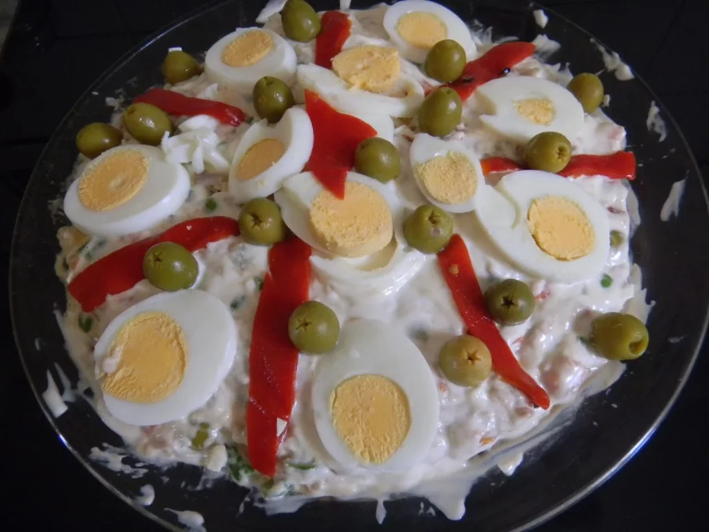 ensaladilla rusa 4 Moncloa