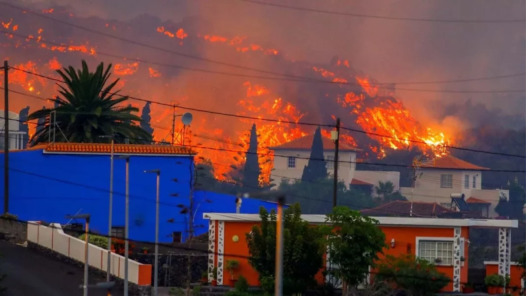 Los resultados de la erupción del volcán de La Palma