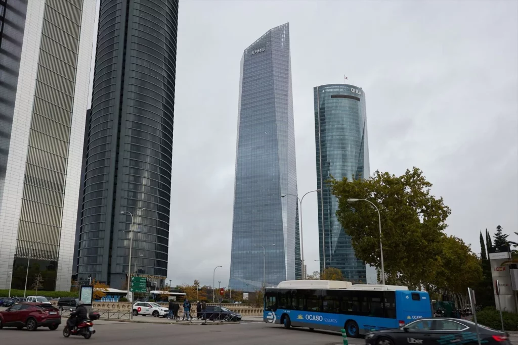 EuropaPress 5552004 torre cristal otras tres torres noviembre 2023 madrid espana ayuntamiento Moncloa