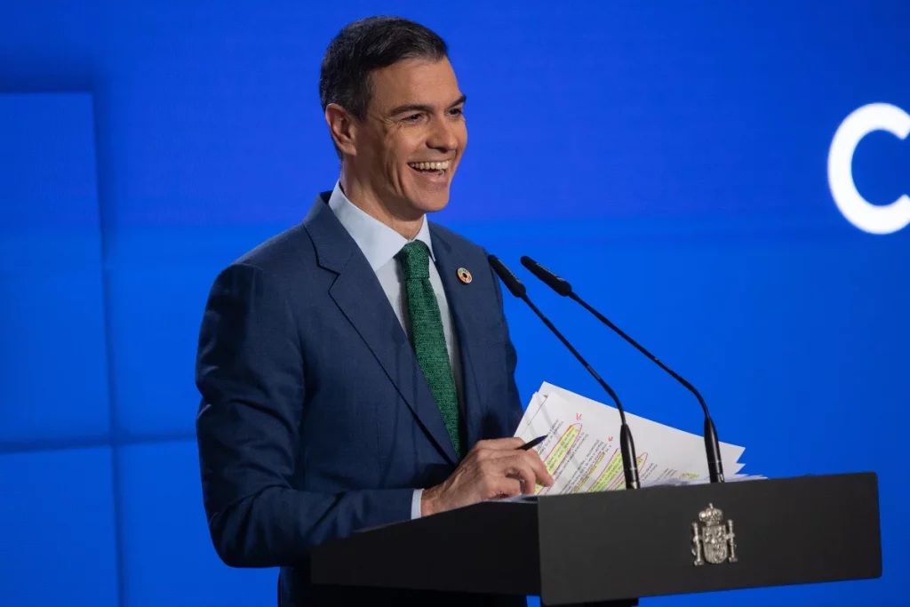 Pedro Sánchez, presidente del Gobierno