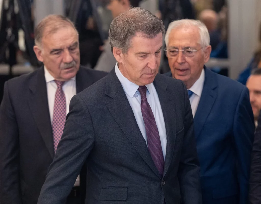 EuropaPress 6482131 presidente partido popular alberto nunez feijoo presidente ciudad autonoma Moncloa