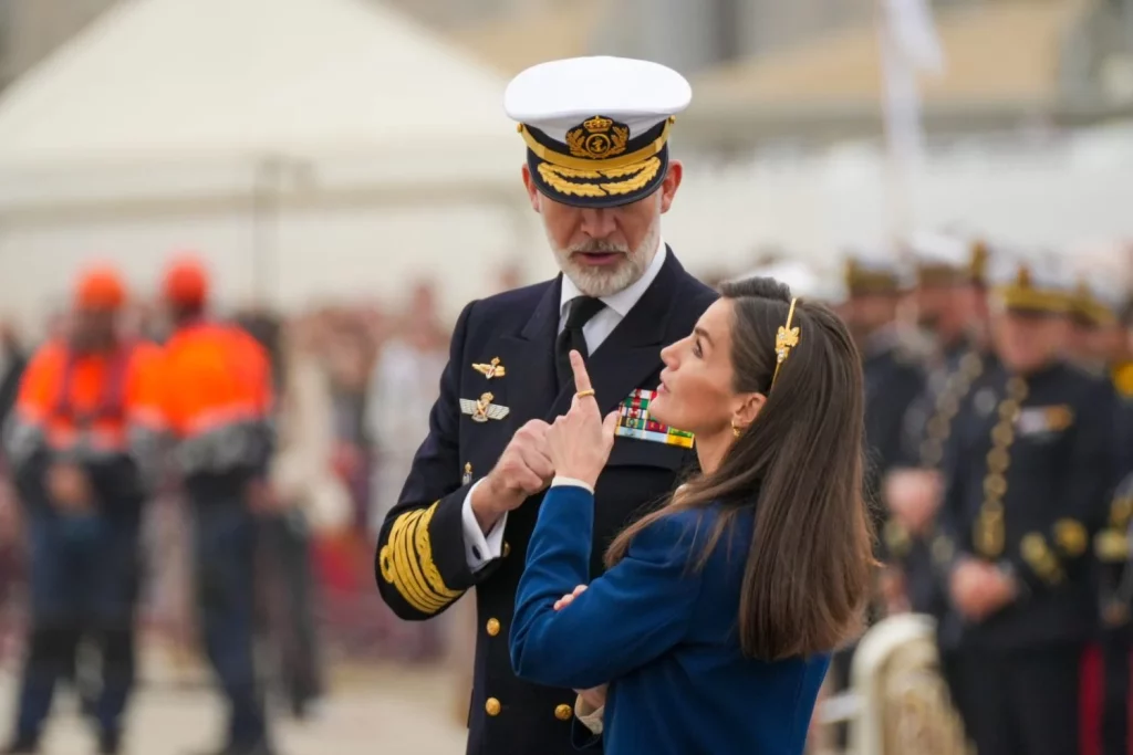 La reina Letizia sorprende con un gesto hacia una reportera de RTVE que deja a todos sin palabras 14 Moncloa IMG 9131 Moncloa