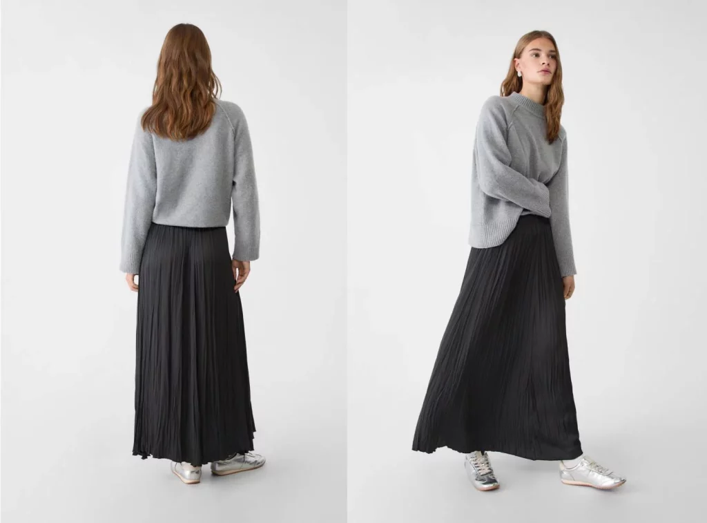 Esta chaqueta de Stradivarius es un éxito total y ya tiene el color de la primavera 2025 11 Moncloa La falda esencial de Stradivarius que todos usarán la próxima temporada