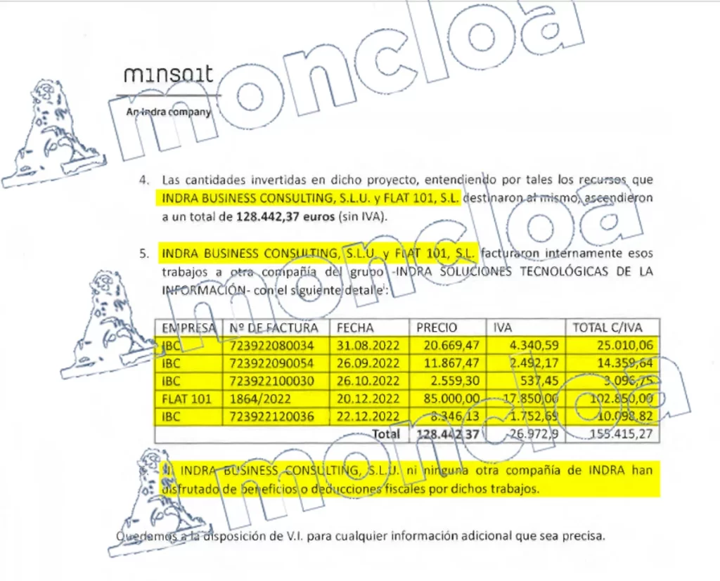Las incógnitas sobre el software de Begoña Gómez: 255.000 € a fondo perdido 1 Moncloa WhatsApp Image 2025 01 20 at 18.42.04 Moncloa
