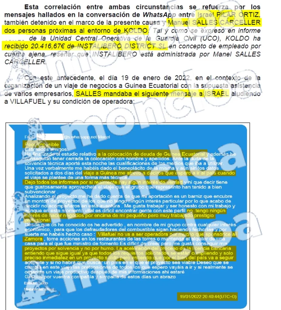 La nómina de Koldo García en Hidrocarburos: 1.950€ mensuales 3 Moncloa WhatsApp Image 2025 01 28 at 17.13.06 Moncloa