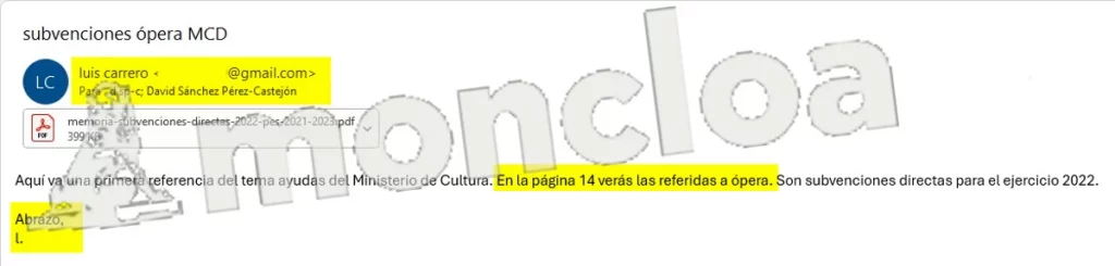 El principal colaborador de David Sánchez apunta a su conexión con La Moncloa 3 Moncloa WhatsApp Image 2025 01 31 at 16.55.01 Moncloa