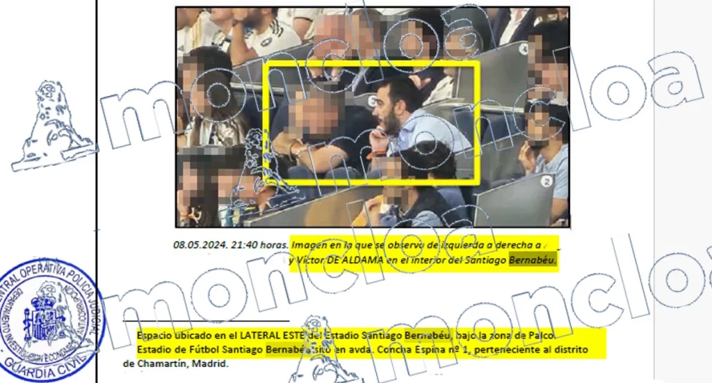 Caso Hidrocarburos: Cómo defraudar 182 M€ en IVA con Aldama y Rivas 2 Moncloa Aldama en el palco VIP del Bernabéu en una semifinal de Champions contra el Bayern