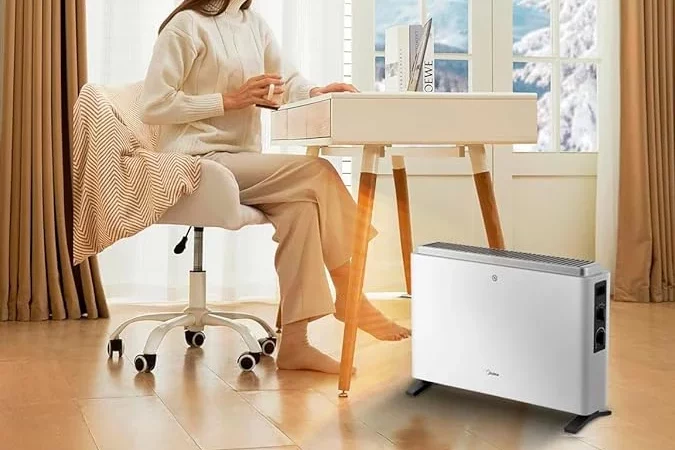 Calor sin cables ni sustos en la factura: Este es el nuevo calefactor de MIDEA 2 Moncloa Ajusta tu comodidad y seguridad ante todo