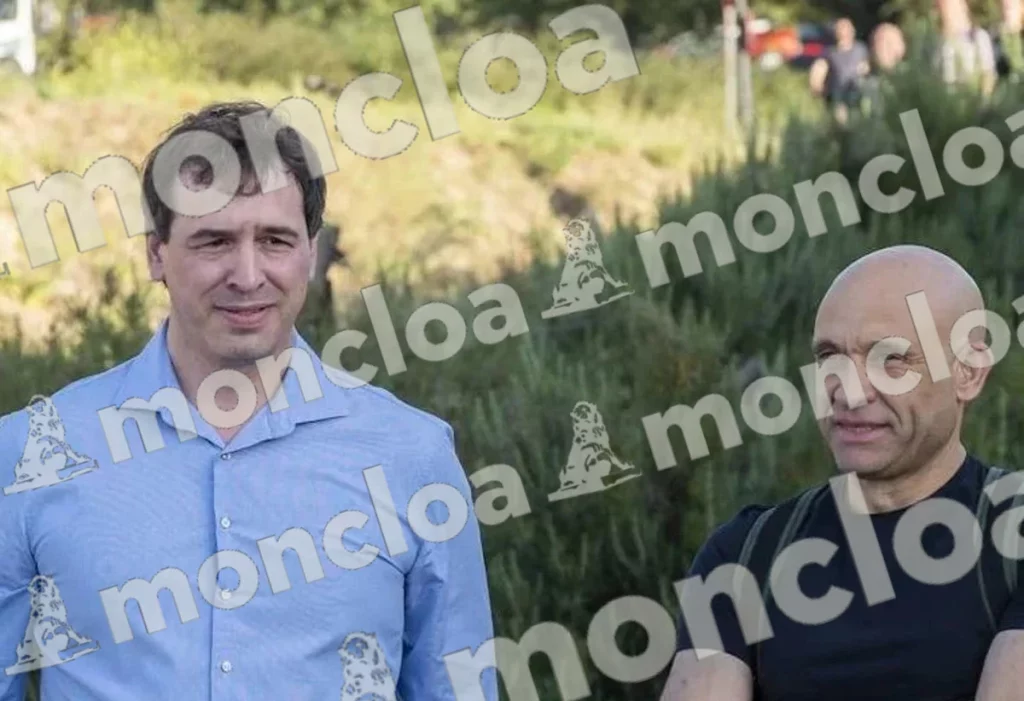 David Sánchez y Luis María Carrero. MONCLOA