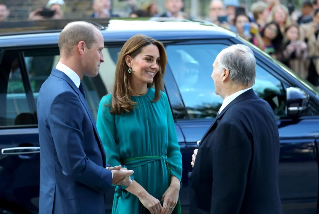 EuropaPress 2405365 02 october 2019 england london the aga khan greets prince william duke of Moncloa