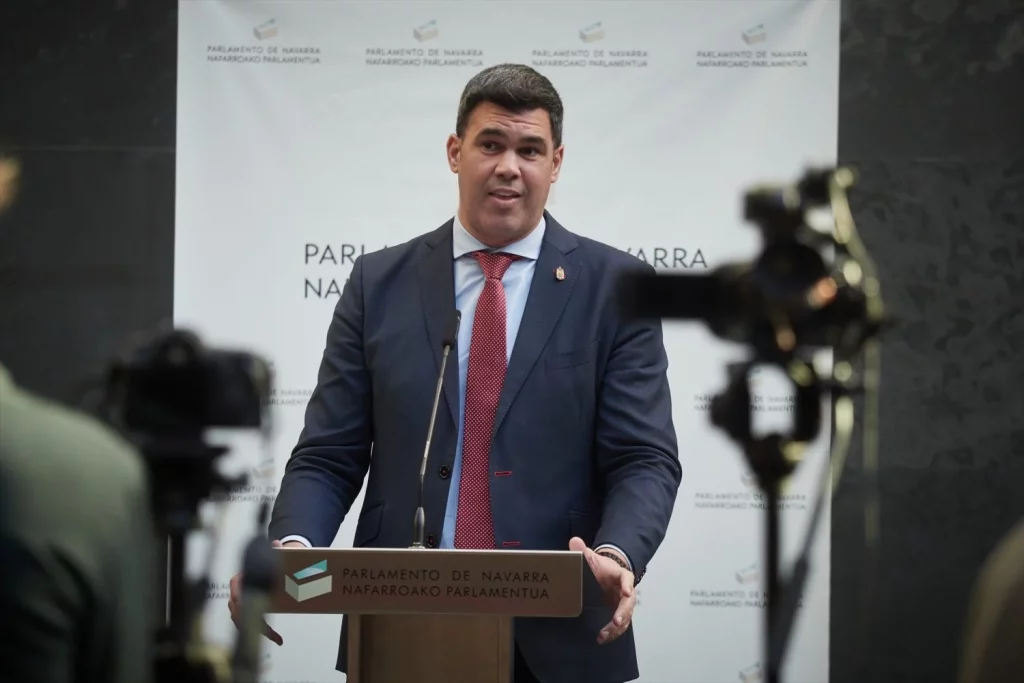 Gamarra recuerda que "el primer palacete entregado al independentismo fue Navarra" 1 Moncloa EuropaPress 6340343 presidente portavoz parlamentario ppn javier garcia Moncloa