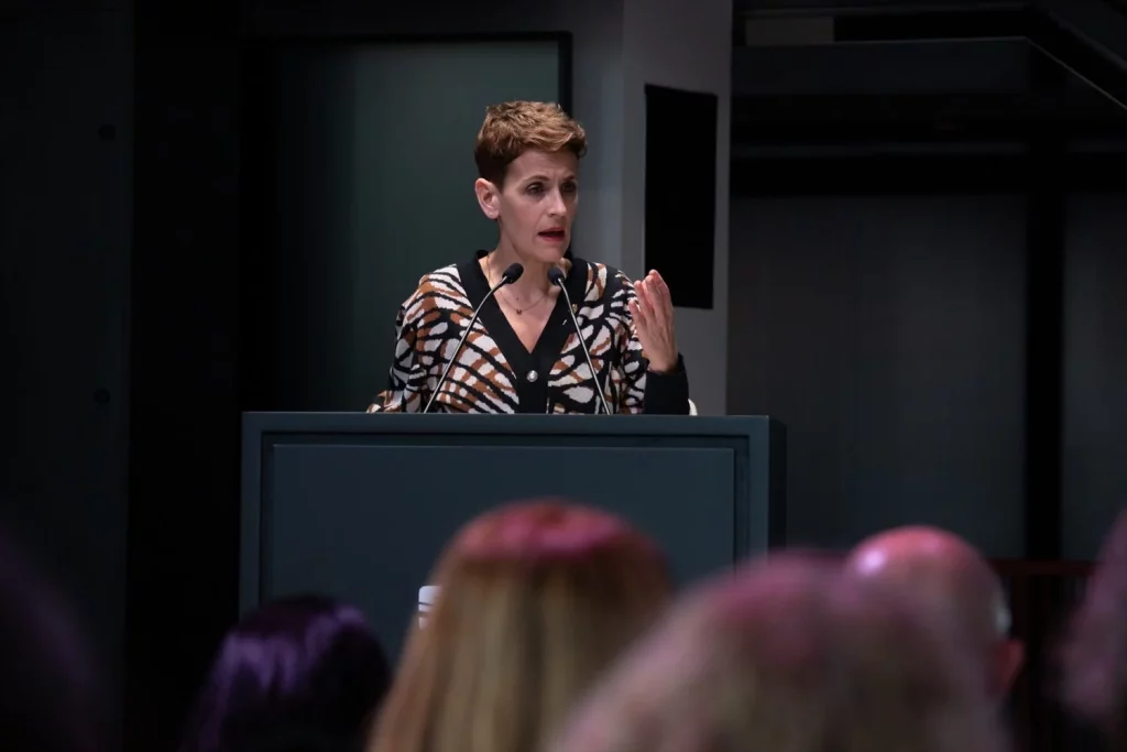 EuropaPress 6481113 presidenta navarra maria chivite evento organizado seat impulso movilidad Moncloa