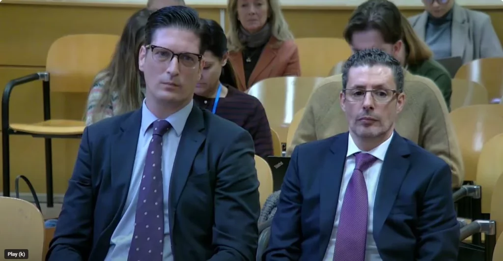 Luis Medina visto para sentencia: auge y caída del soltero de oro de la Jet Set 4 Moncloa Luis Medina y Alberto Luceño en el banquillo/ TSJ Madrid.