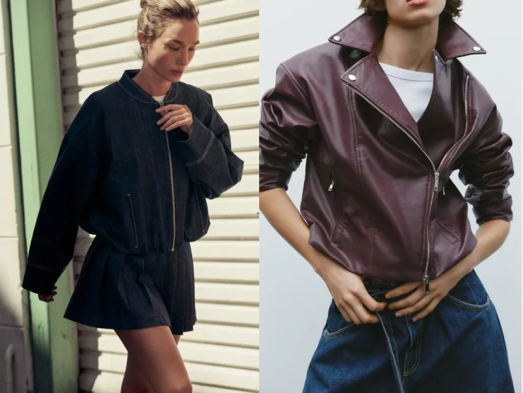 Las chaquetas de entretiempo infaltables de Zara 