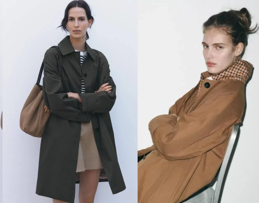 Zara tiene la chaqueta con efecto lifting que todas querrán esta temporada 19 Moncloa La gabardina de Zara que es un sí para esta primavera
