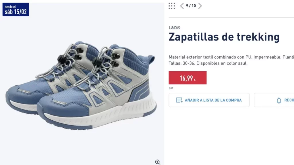 Aldi tiene las zapatillas de 'trekking' perfectas, más baratas que el propio Decathlon 21 Moncloa Aldi