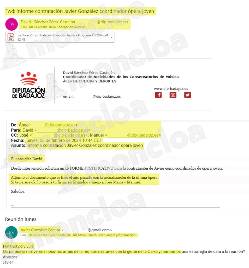 La juez investiga el contrato de un externo en Badajoz para la 'Ópera Joven' de David Sánchez 2 Moncloa WhatsApp Image 2025 02 24 at 17.58.49 Moncloa