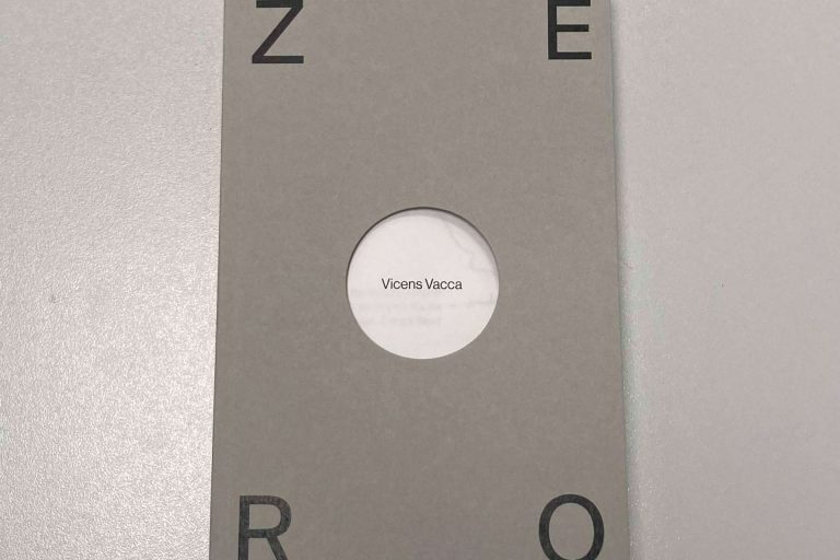 ZERO, el nuevo libro de Vicens Vacca, llega tras 20 años en el cajón