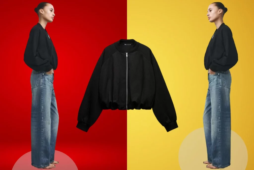 zara chaqueta fondo armario bomber adaptable Moncloa