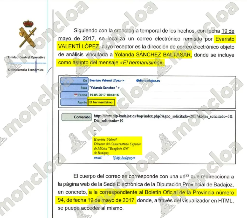 Los directores de conservatorios declaran para aclarar lo del «hermanísimo» David Sánchez 3 Moncloa 2 Moncloa