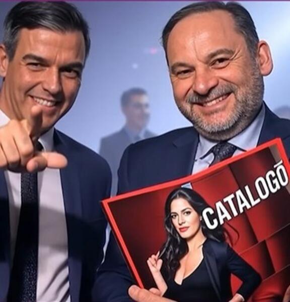 El PP vuelve a recurrir a la IA para un vídeo que muestra a Sánchez y Ábalos con un catálogo de mujeres