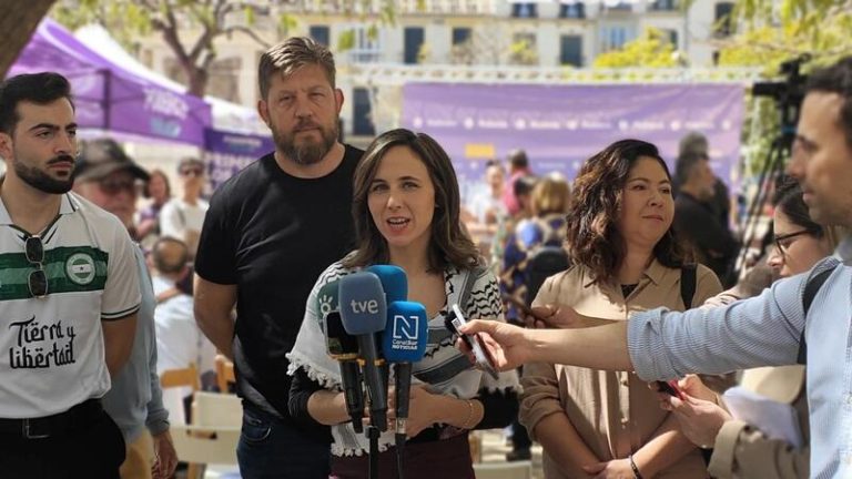 Belarra: «Defendemos que si no tienes donde meter a tus hijos, le pegues una patada en la puerta al piso de un banco»