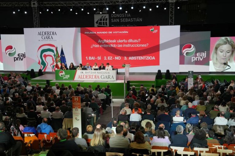 PNV reivindica Euskadi como nación y negociar un nuevo estatus con bilateralidad para su reconocimiento en la UE