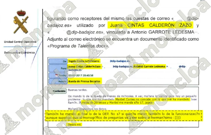 Los directores de conservatorios declaran para aclarar lo del «hermanísimo» David Sánchez 4 Moncloa 3 Moncloa
