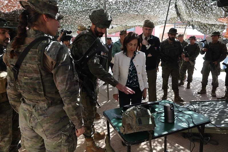 Planos del centro de inteligencia militar: las consecuencias del regalo de Defensa a nuestros enemigos 2 Moncloa EuropaPress 5883466 ministra defensa margarita robles visita unidades ejercito tierra melilla Moncloa