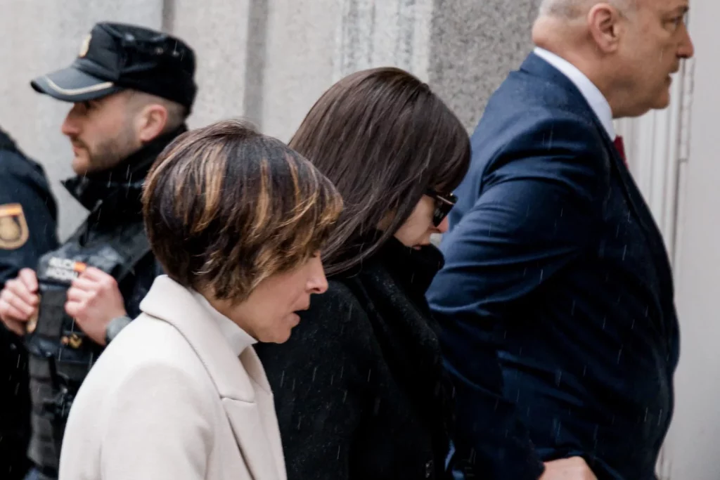 EuropaPress 6545921 expareja abalos jessica rodriguez llegada tribunal supremo 27 febrero 2025 Moncloa