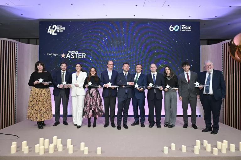 Los Premios Aster de Madrid celebran su 42ª edición con personalidades del ámbito empresarial español
