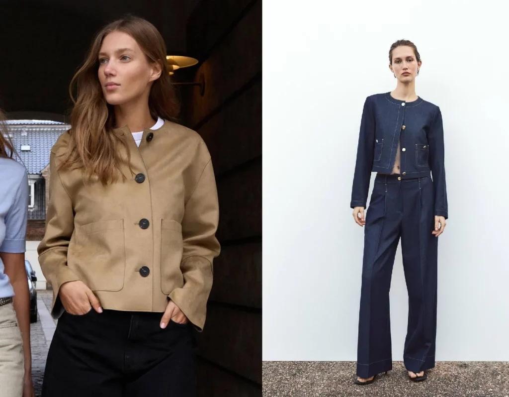 Siente ya la brisa primaveral con esta chaqueta de punto de Zara, y a menos de 40 euros 13 Moncloa Cazadoras 'cropped' que se quedarán para siempre