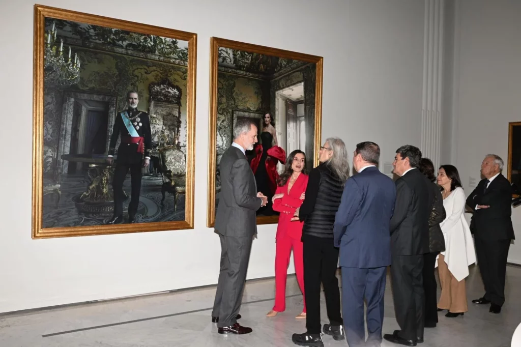 Annie Leibovitz revela el secreto detrás de la impresión de la reina Letizia 17 Moncloa Annie Leibovitz