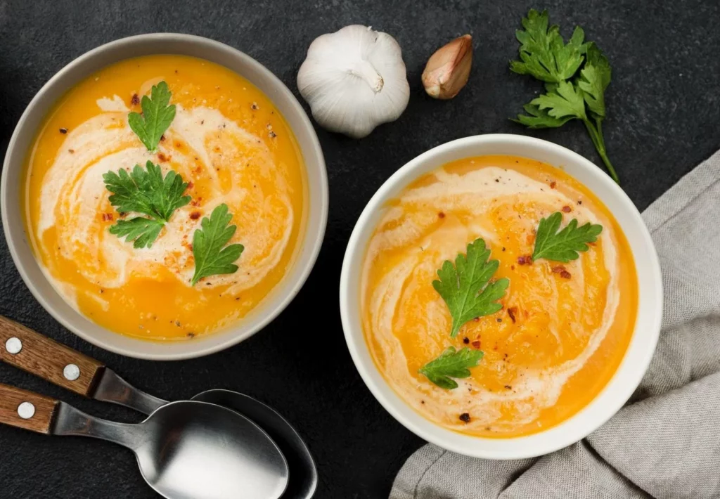 Receta de crema de sopa de ajo, un plato barato y delicioso 16 Moncloa crema de sopa de ajo
