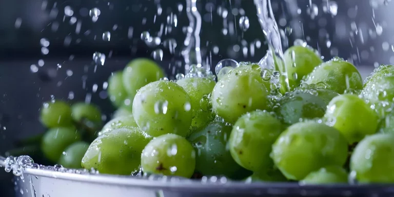 Si lavas la uva solo con agua del grifo, podrías estar en riesgo sin saberlo
