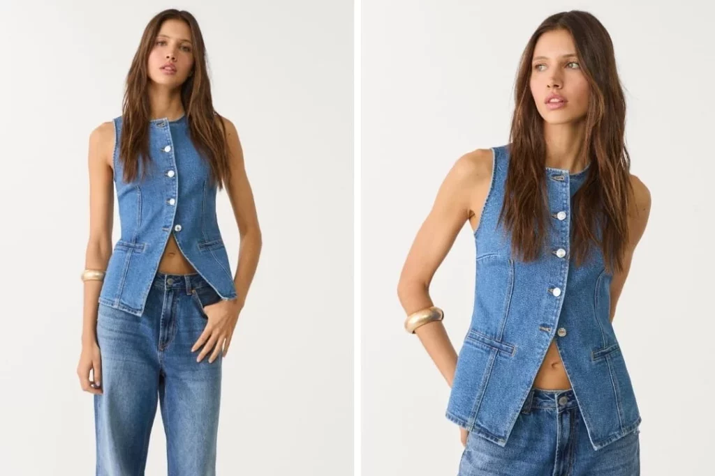 Stradivarius ya tiene el conjunto vaquero perfecto y 'low cost' para esta temporada 23 Moncloa La chaqueta de Stradivarius que va con todo