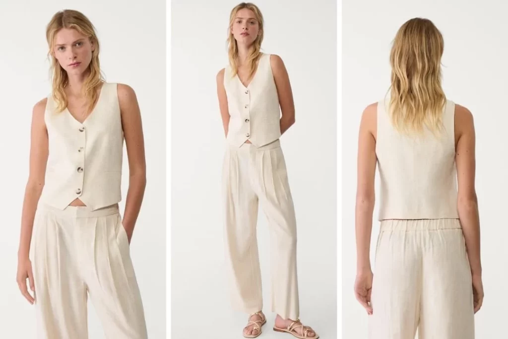 Este chaleco que parece de diseñador está en Stradivarius por menos de 23 euros 2 Moncloa Combina el chaleco de Stradivarius con lo que quieras