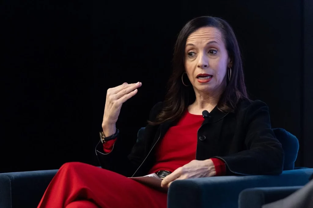 Beatriz Corredor, presidenta de Red Eléctrica Española (REE). EUROPA PRESS