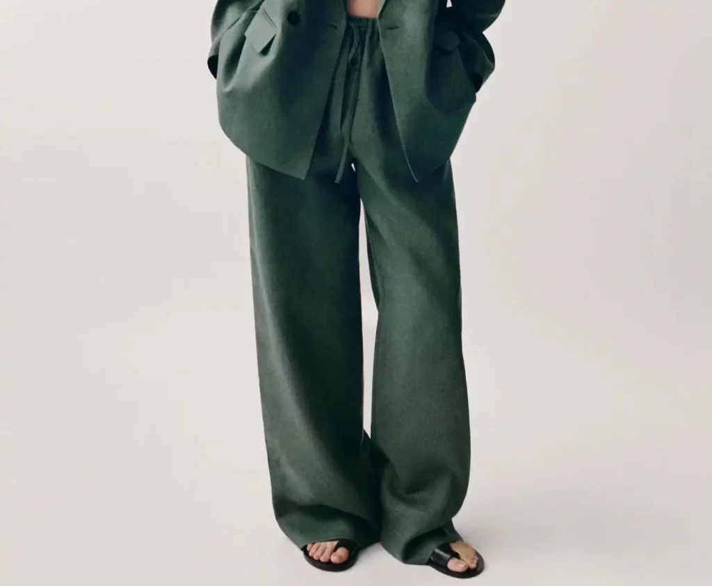 Mango ha sacado esta colección de pantalones de lino ideales para el verano 17 Moncloa Pantalones rectos de Lino de Mango