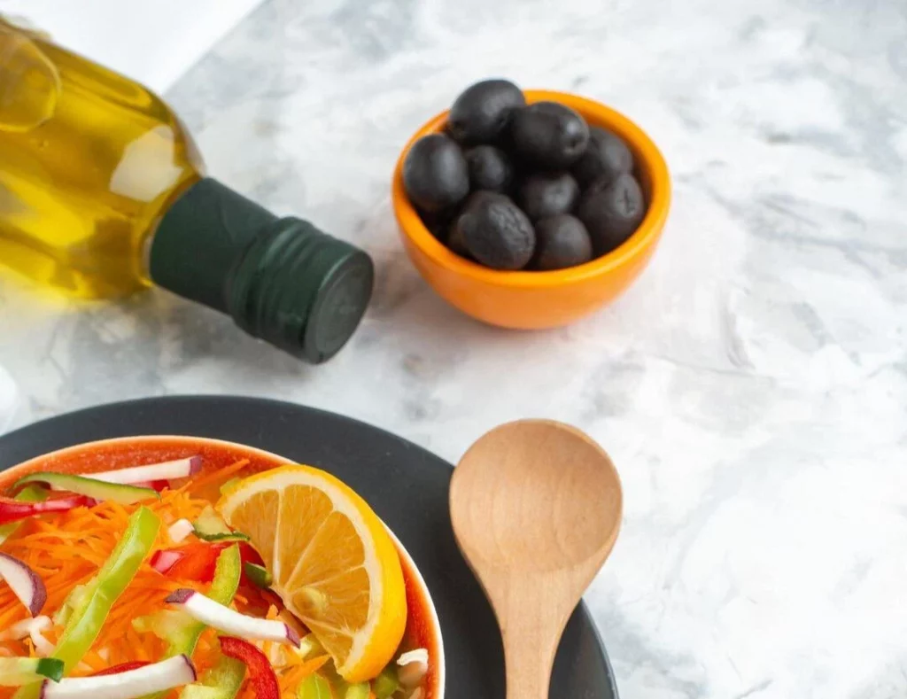 Ingredientes para una exquisita ensalada malagueña