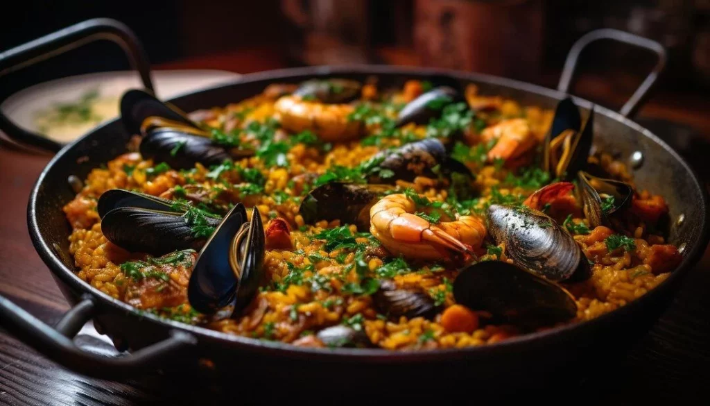 Arroz con bogavante: Siente la esencia del Atlántico en esta receta gallega 20 Moncloa Preparación de un buen arroz con bogavante