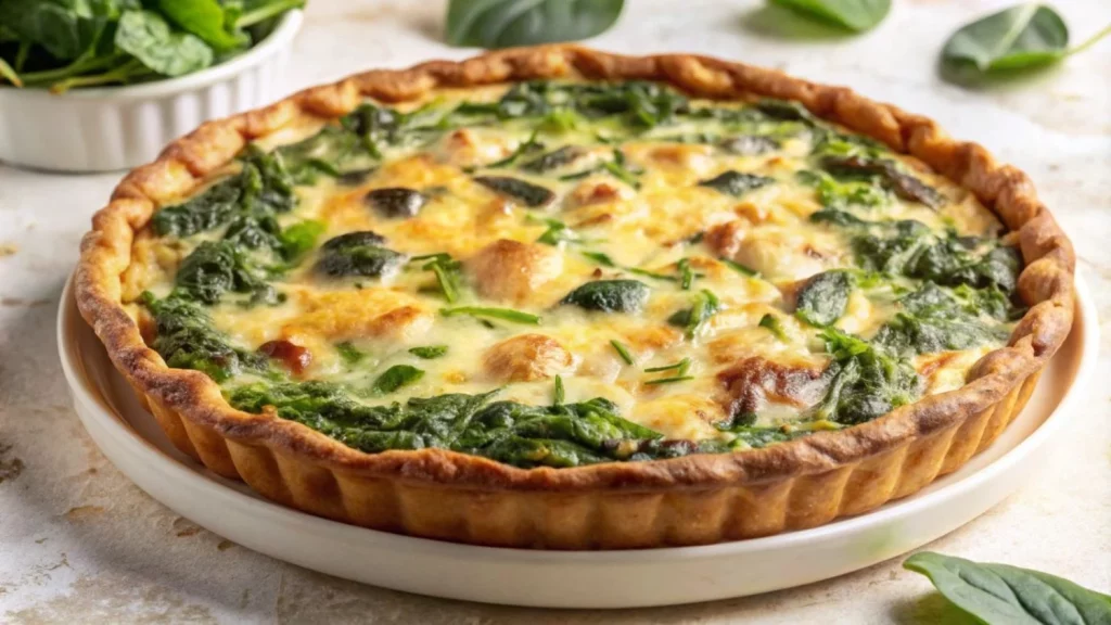 La quiche de espárragos es un plato primaveral con estilo