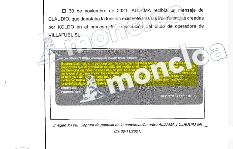 Aldama trasladó el enfado en el seno del Ministerio de Industria de Reyes Maroto con Koldo | Fuente: MONCLOA.COM