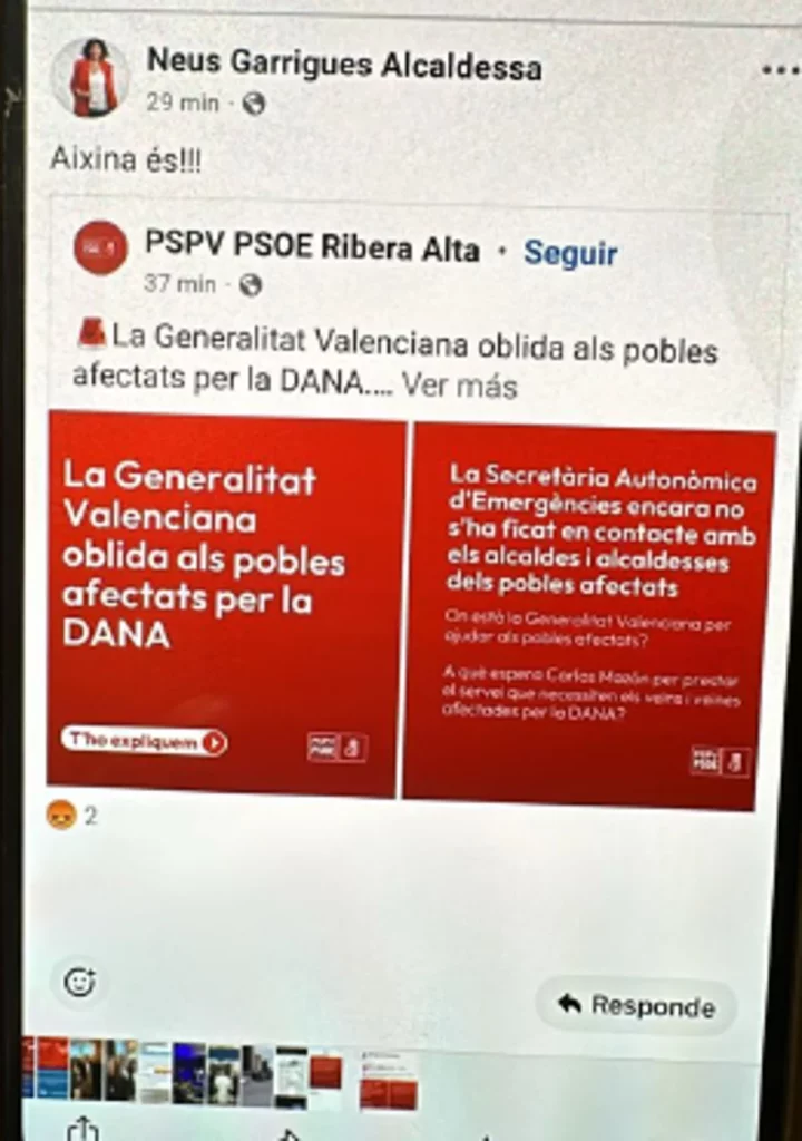 El caos en la peor dana del siglo se reflejó en los whatsapps de Argüeso (Emergencias) 1 Moncloa El polémico mensaje del PSPV también llegó a Emergencias en la peor dana del siglo | Fuente: MONCLOA.COM