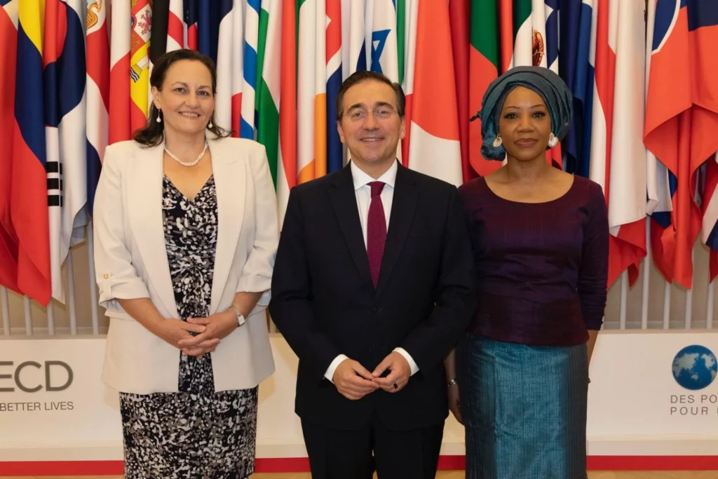 Albares se fija en el Sahel para ganar peso a nivel internacional 1 Moncloa 2025 05 23 MAUC OCDE Moncloa