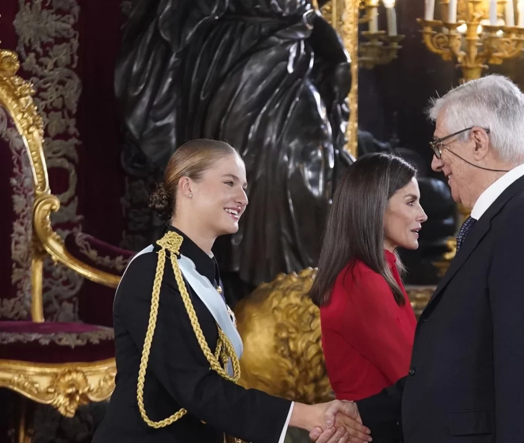La princesa Leonor despierta expectación en América