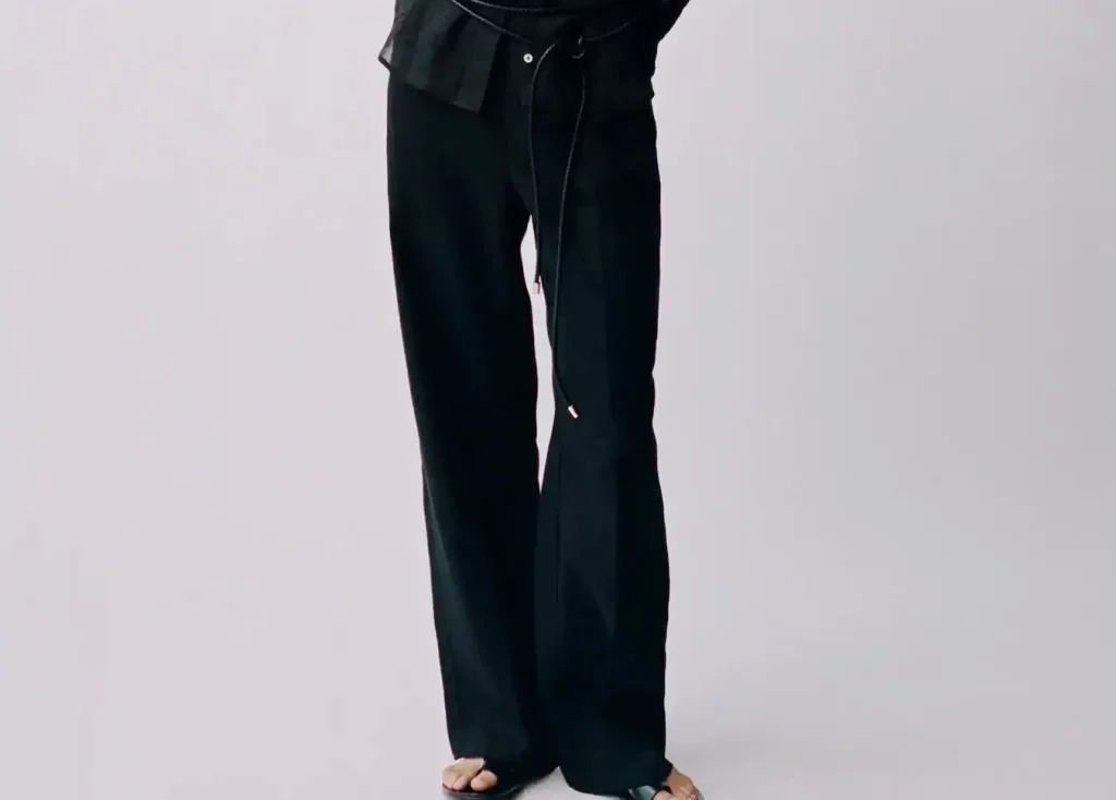 Pantalón negro que nunca falla